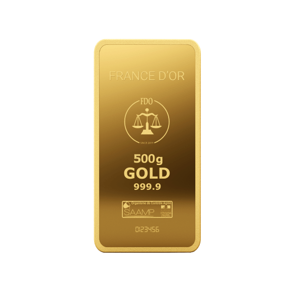 Lingot Or 500g