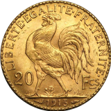 20 Francs Napoléon Coq Marianne